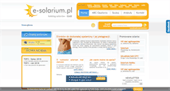 Desktop Screenshot of lodz.e-solarium.pl